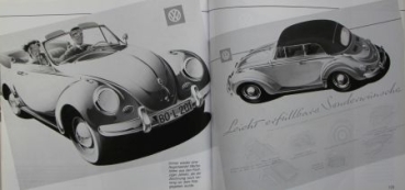 Zeichner "VW Käfer und New Beetle seit 1938" Volkswagen-History 1999 (6991)